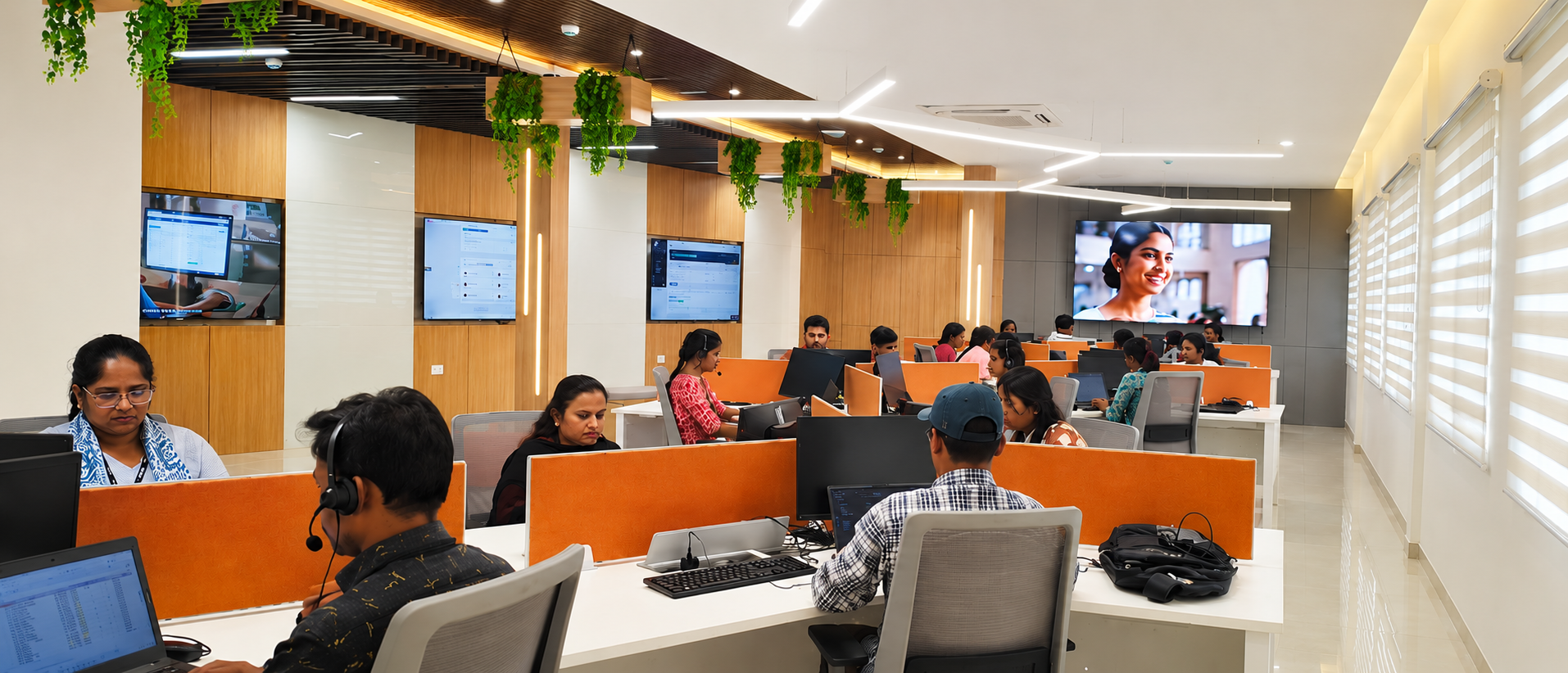 RuralShores team working in a modern operations centre